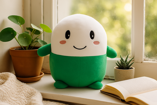 Cupsey Complete Set – Plush, Backpack, and Keychain Bundle